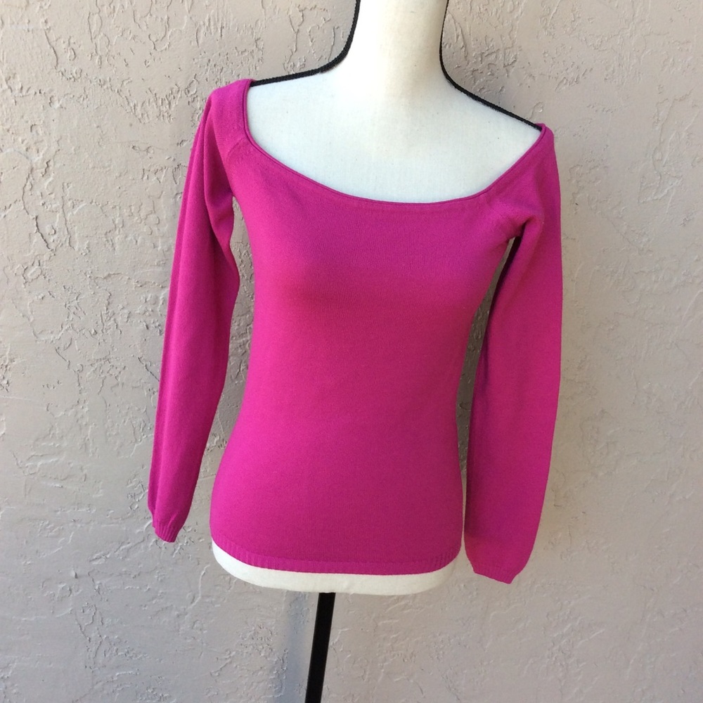 Zara hot pink sweater
